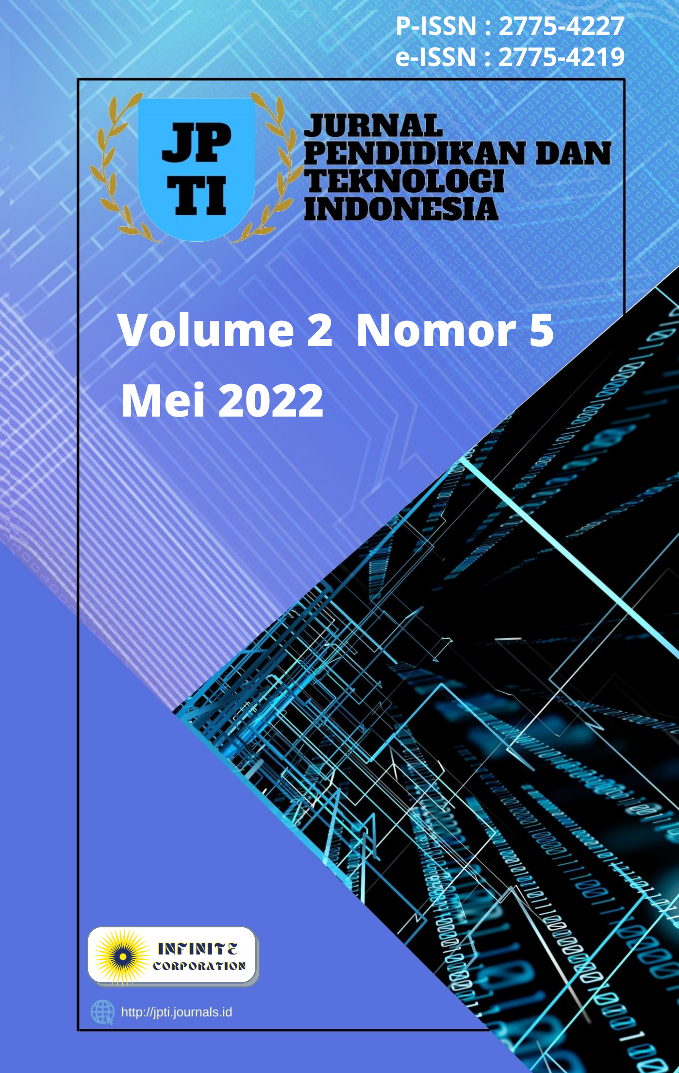 					Lihat Vol 2 No 5 (2022): JPTI - Mei 2022
				