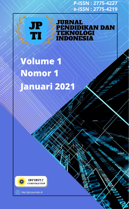 					Lihat Vol 1 No 1 (2021): JPTI - Januari 2021
				