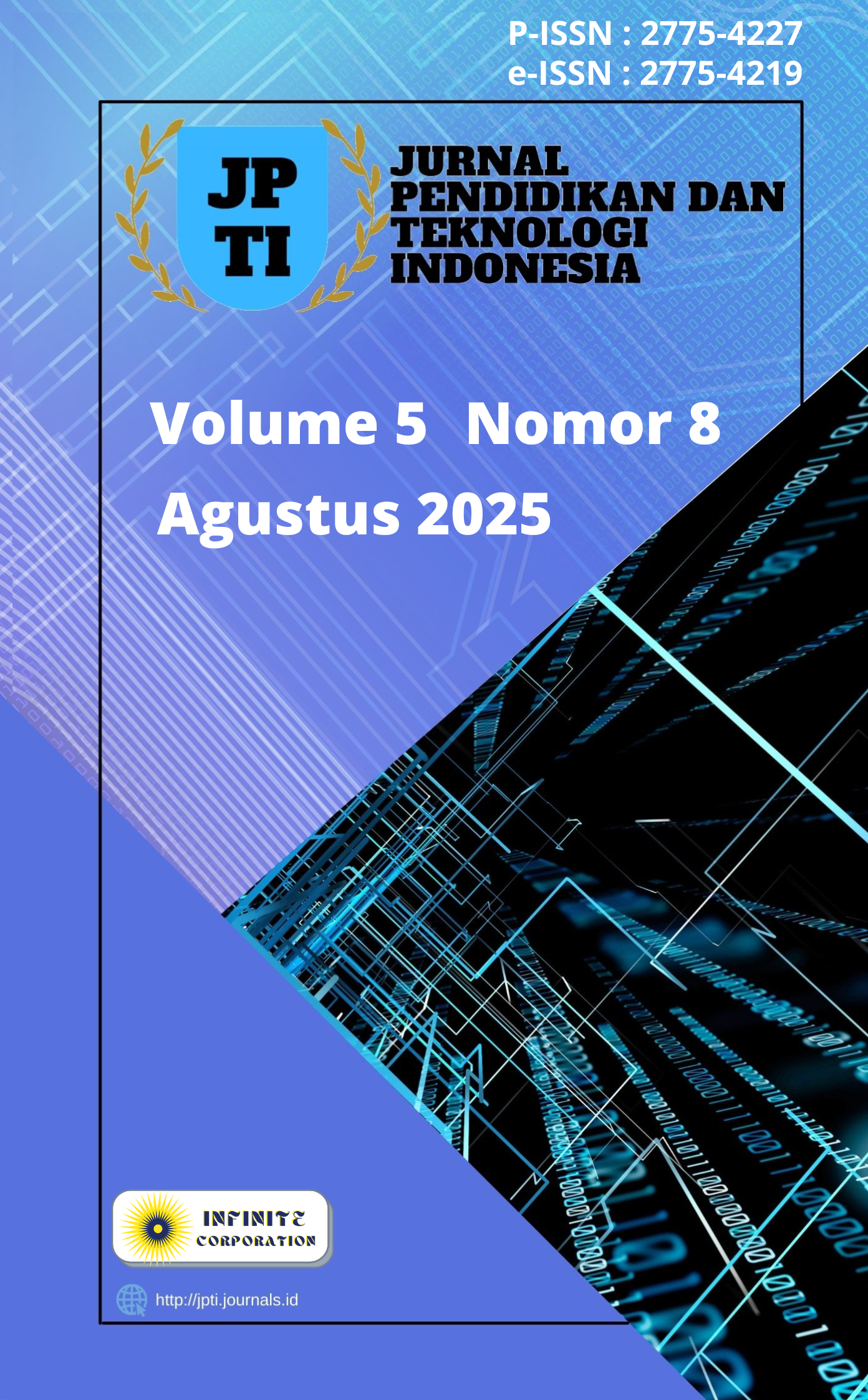 					Lihat Vol 5 No 8 (2025): JPTI - Agustus 2025
				
